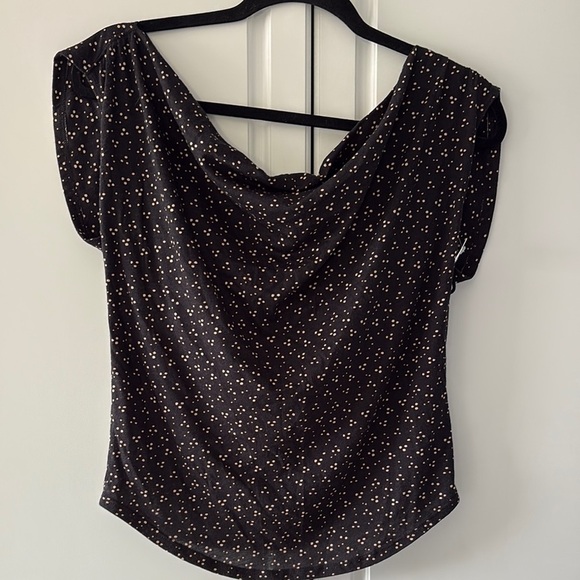 NWT We The Free Black and Tan Open Back Top - Picture 1 of 4